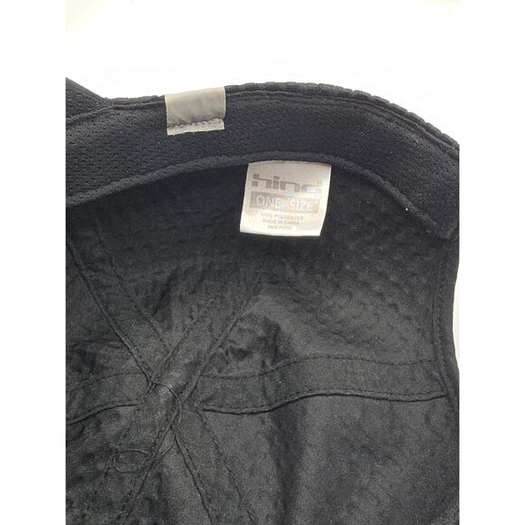 Hind Headwear Black Athletic‎ Strapback Cap OSFA Workout Hat - Picture 8 of 9